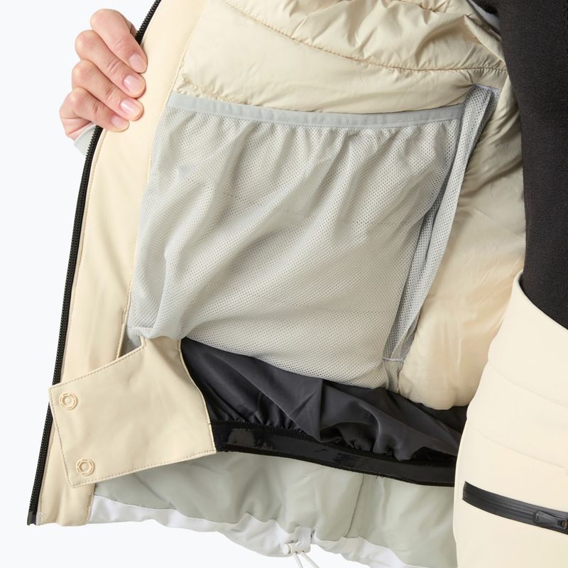 Дамско скиорско яке Helly Hansen Alphelia cream 8