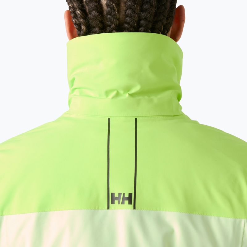 Дамско скиорско яке Helly Hansen Alphelia luminous green 4
