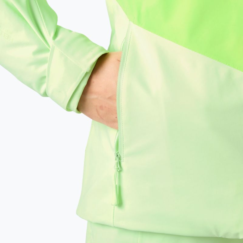 Дамско скиорско яке Helly Hansen Alphelia luminous green 6