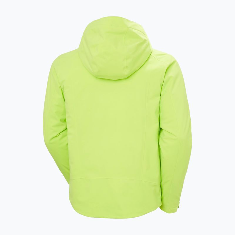 Мъжко скиорско яке Helly Hansen Alpha 4.0 luminous green 10