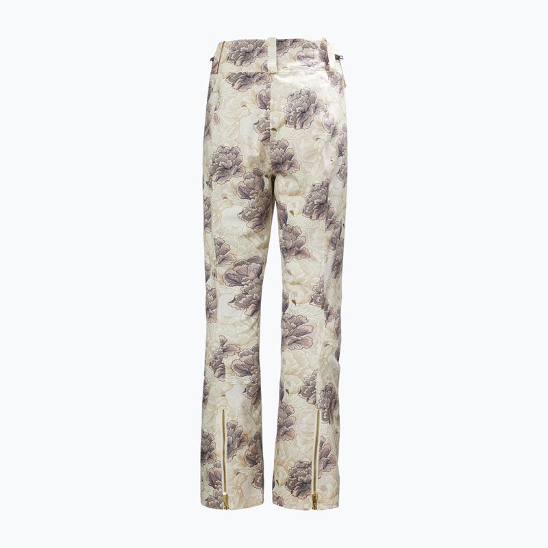 Дамски скиорски панталони Helly Hansen St. Moritz Ins 2.0 purple clay sakura aop 2