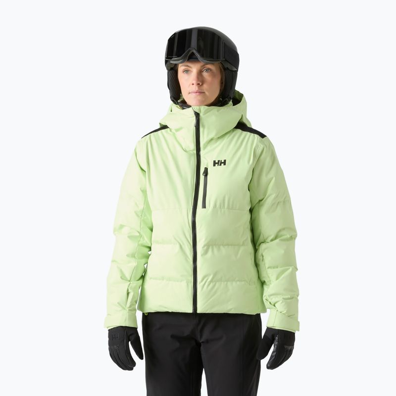 Дамско скиорско яке Helly Hansen Kvitfjell Race Puffy washed lime