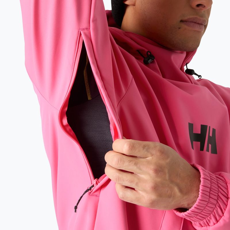 Скиорско яке Helly Hansen Ullr D Ridable Hoodie hot pink 4