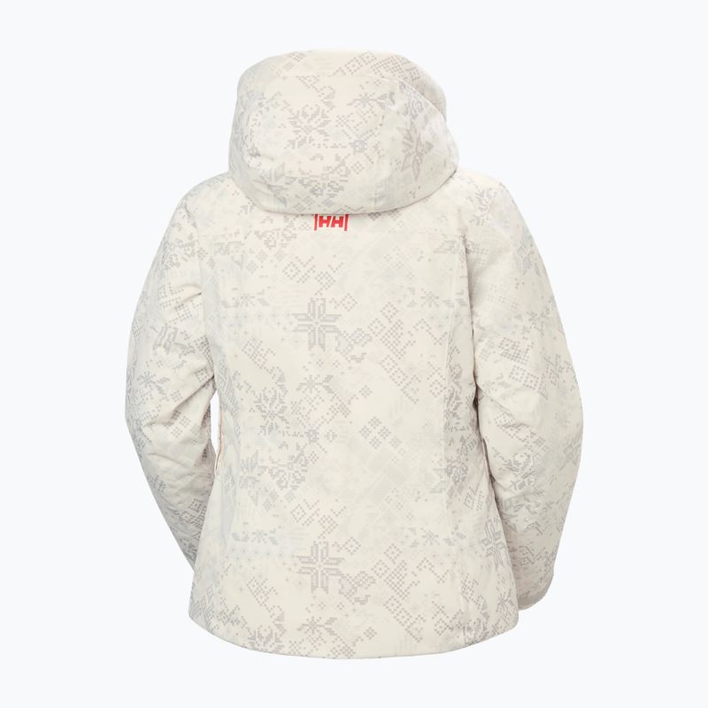 Дамско скиорско яке Helly Hansen Valdisere 3.0 cream new nordic aop 8