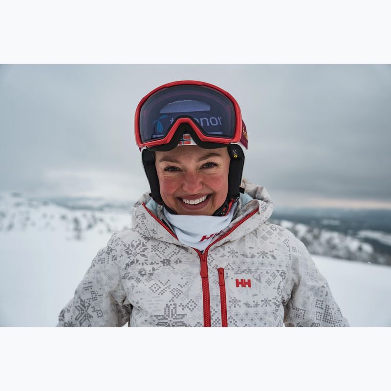 Дамско скиорско яке Helly Hansen Valdisere 3.0 cream new nordic aop 9