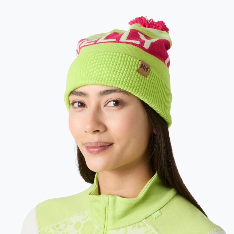 Зимна шапка Helly Hansen Ridgeline luminous green 2