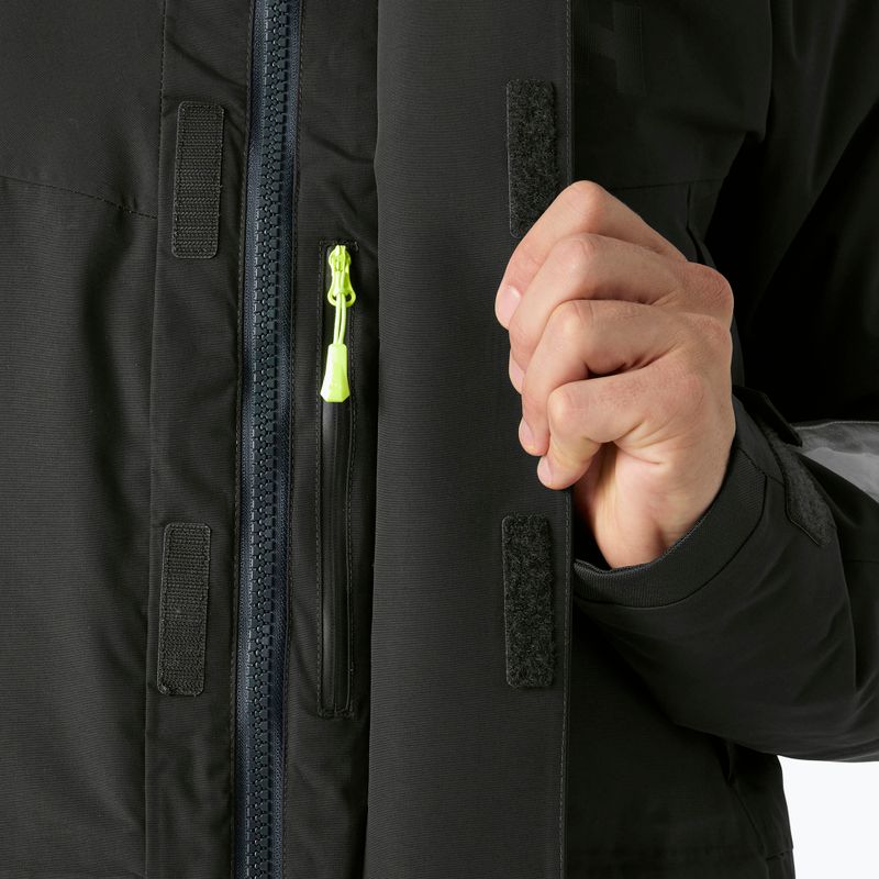 Мъжко яке за ветроходство Helly Hansen Skagen Insulated ebony 6
