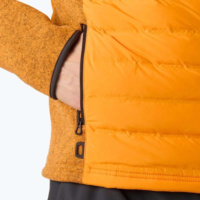 Мъжко хибридно яке Helly Hansen Skagen Hybrid Knit Insulator ignite orange 5