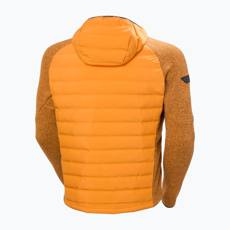 Мъжко хибридно яке Helly Hansen Skagen Hybrid Knit Insulator ignite orange 7
