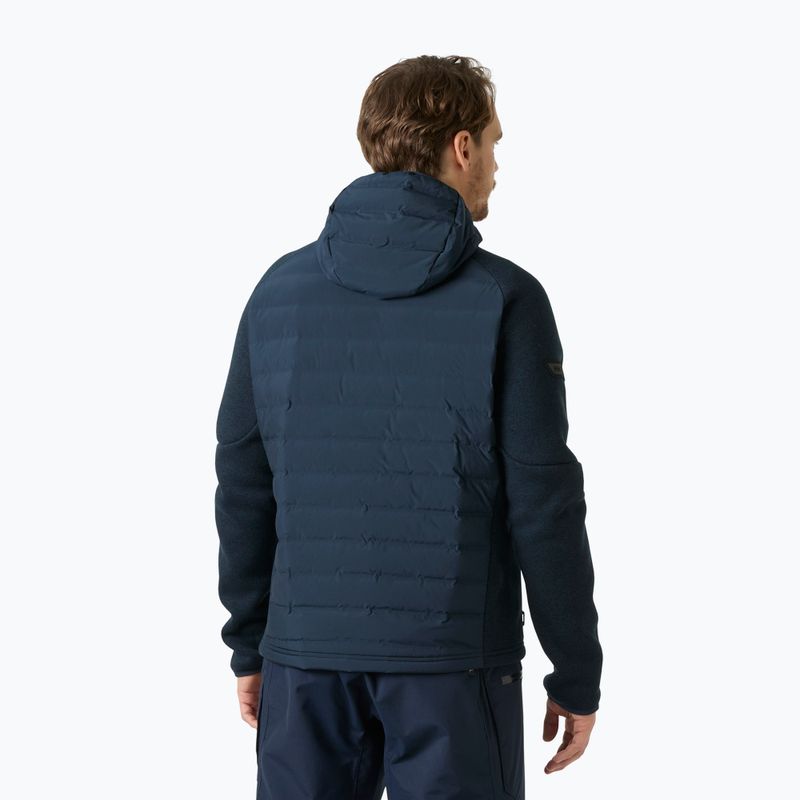 Мъжко хибридно яке Helly Hansen Skagen Hybrid Knit Insulator navy 2