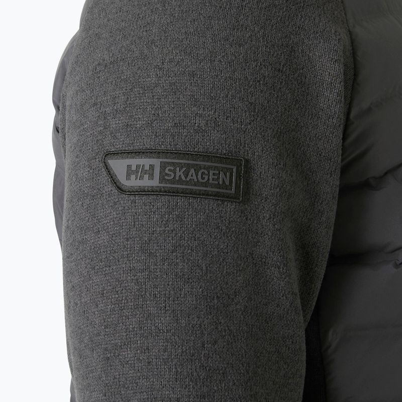 Мъжко хибридно яке Helly Hansen Skagen Hybrid Knit Insulator ebony 5