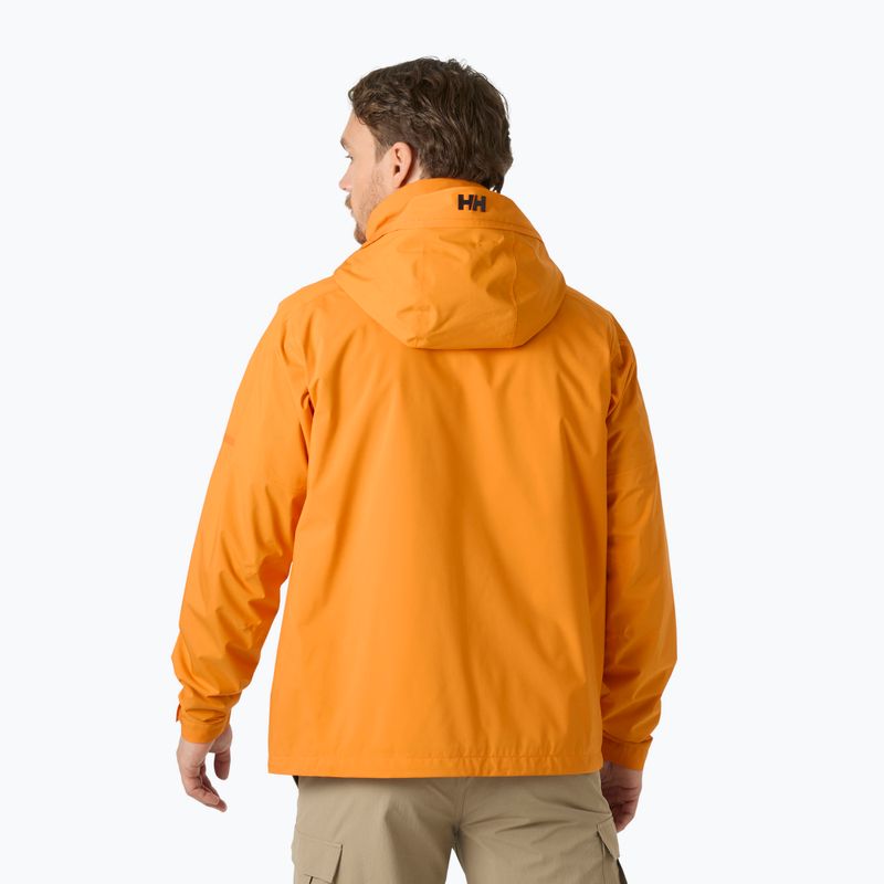 Мъжко яке за ветроходство Helly Hansen HP Racing Lifaloft Hood ignite orange 2