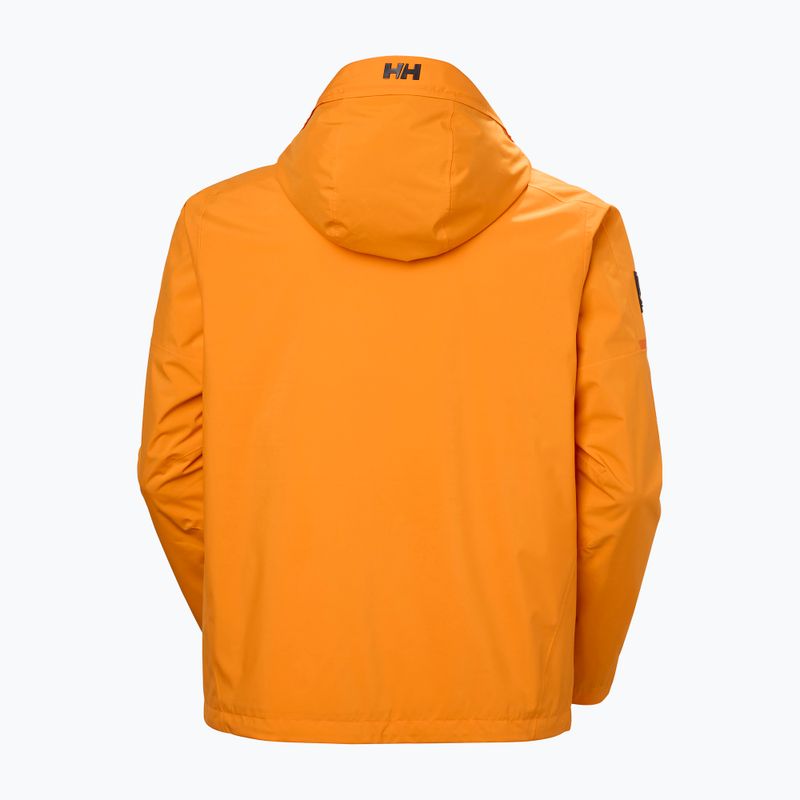 Мъжко яке за ветроходство Helly Hansen HP Racing Lifaloft Hood ignite orange 9
