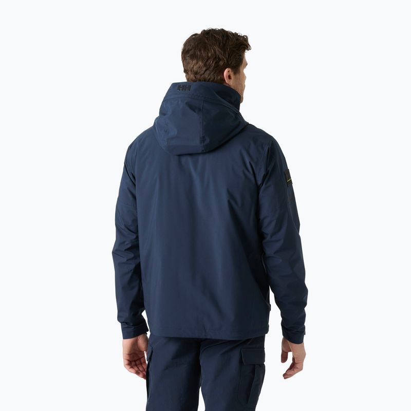 Мъжко яке за ветроходство Helly Hansen HP Racing Lifaloft Hood navy 2