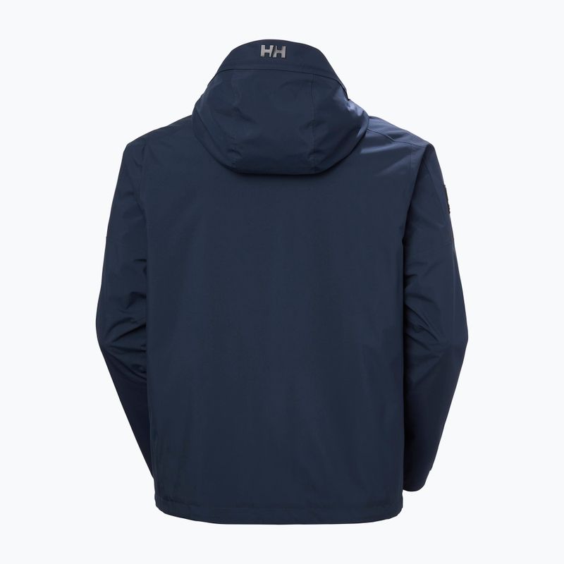 Мъжко яке за ветроходство Helly Hansen HP Racing Lifaloft Hood navy 7
