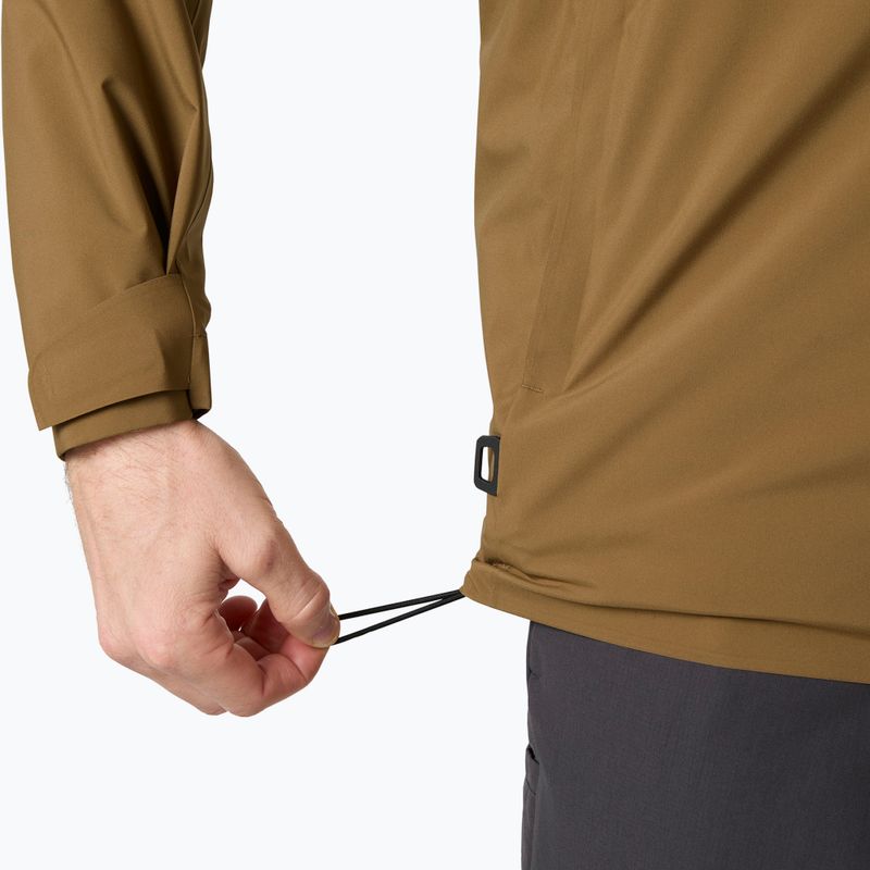 Мъжко яке за ветроходство Helly Hansen HP Racing Lifaloft Hood sepia 6