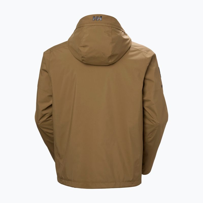 Мъжко яке за ветроходство Helly Hansen HP Racing Lifaloft Hood sepia 8