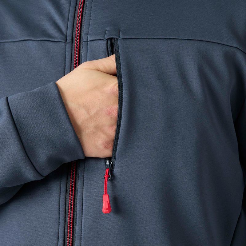 Мъжко яке Helly Hansen Crew Fleece navy 4