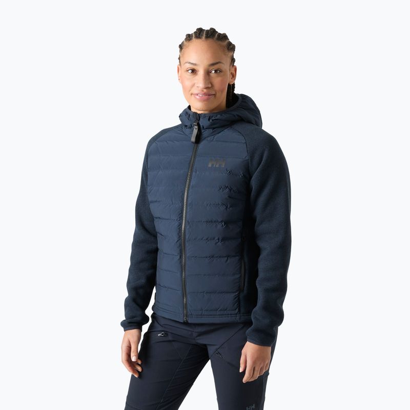 Дамско хибридно яке Helly Hansen Skagen Hybrid Knit Insulator navy