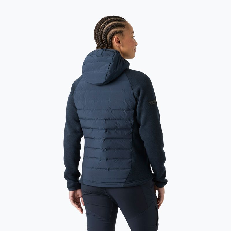 Дамско хибридно яке Helly Hansen Skagen Hybrid Knit Insulator navy 2