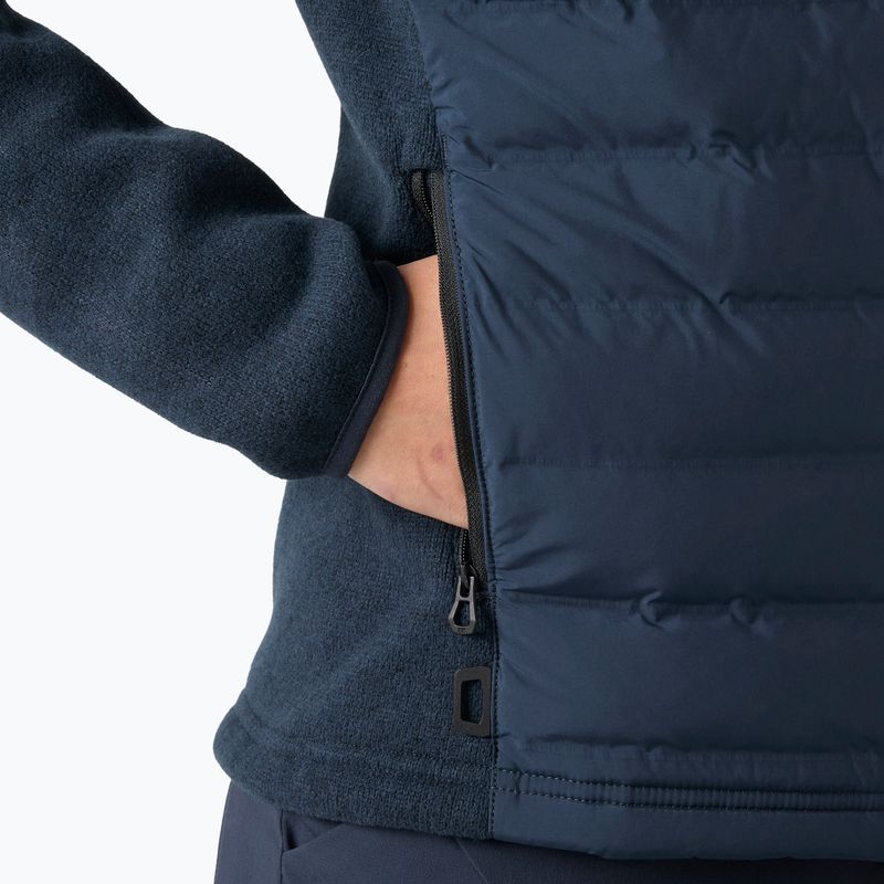 Дамско хибридно яке Helly Hansen Skagen Hybrid Knit Insulator navy 5