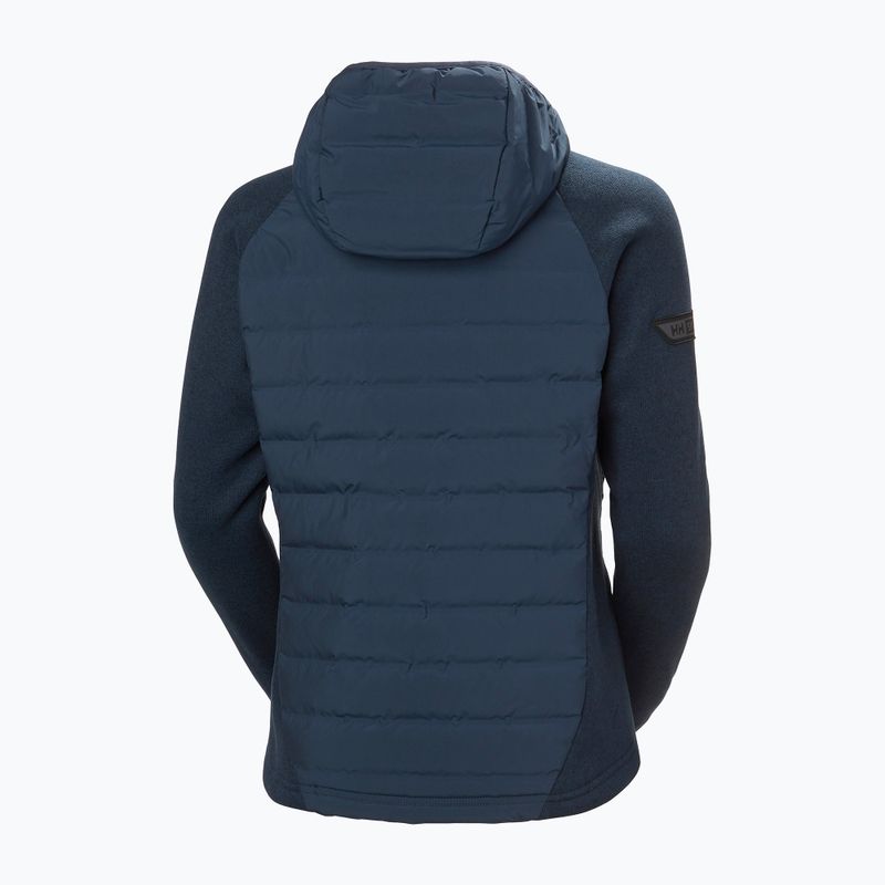 Дамско хибридно яке Helly Hansen Skagen Hybrid Knit Insulator navy 7