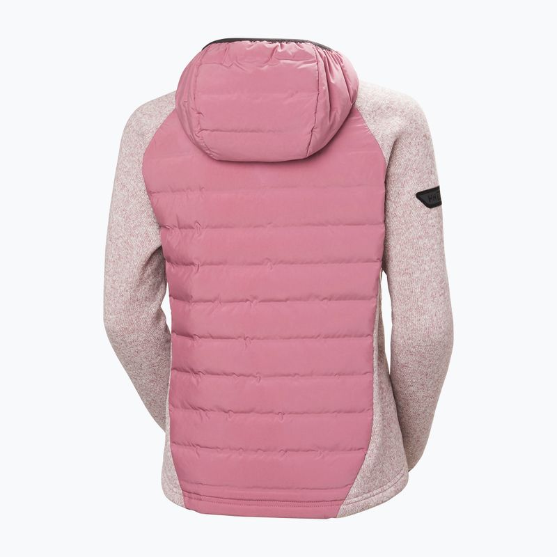 Дамско хибридно яке Helly Hansen Skagen Hybrid Knit Insulator wildberry 7