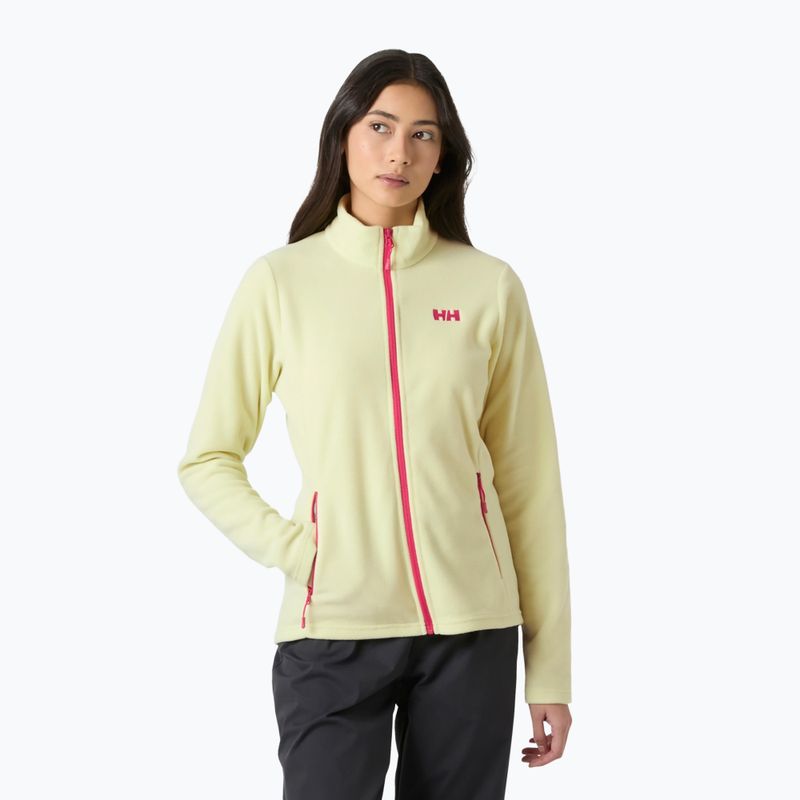 Дамски суитшърт Helly Hansen Daybreaker Fleece washed lime
