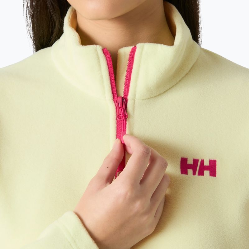 Дамски суитшърт Helly Hansen Daybreaker Fleece washed lime 3