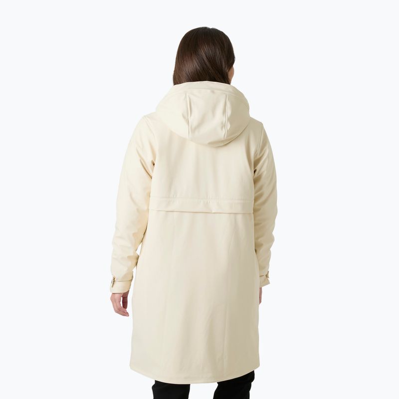 Дамски дъждобран Helly Hansen Moss Ins Pu Coat cream 2