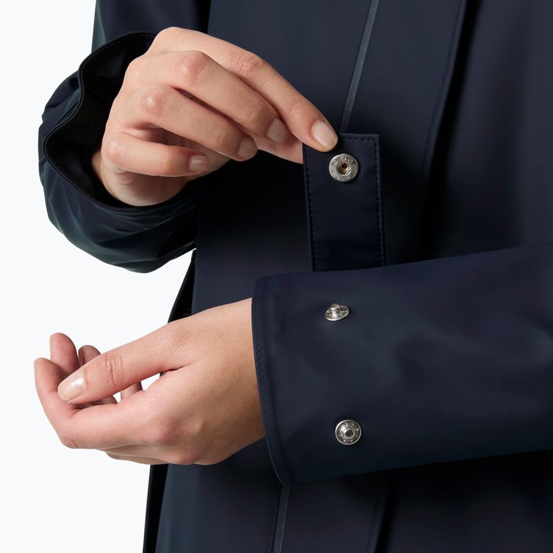 Дамски дъждобран Helly Hansen Moss Ins Pu Coat navy 5
