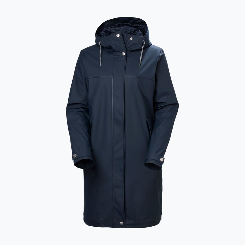 Дамски дъждобран Helly Hansen Moss Ins Pu Coat navy 7