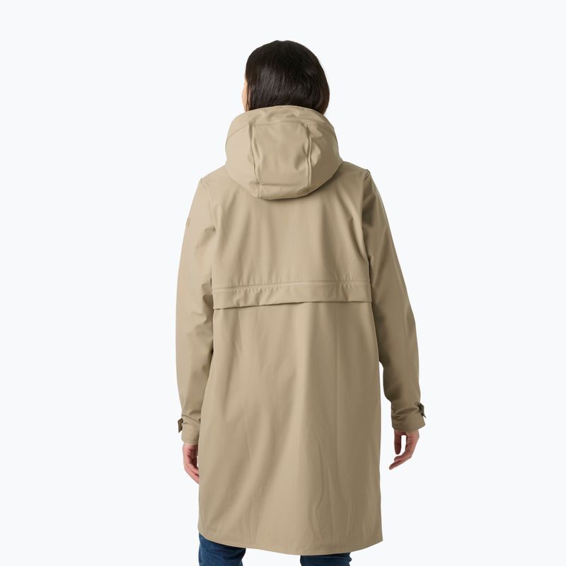 Дамски дъждобран Helly Hansen Moss Ins Pu Coat pebble 2