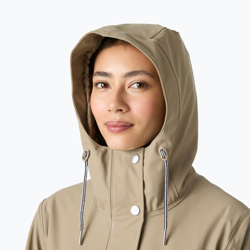 Дамски дъждобран Helly Hansen Moss Ins Pu Coat pebble 3
