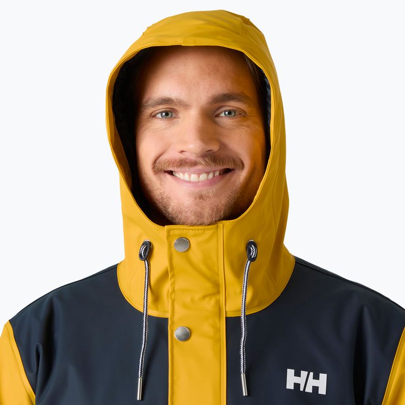 Мъжко яке за ветроходство Helly Hansen Moss Insulated Coat essential yellow 3