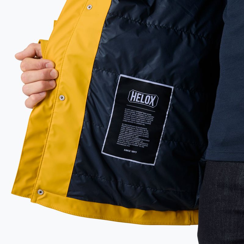 Мъжко яке за ветроходство Helly Hansen Moss Insulated Coat essential yellow 7