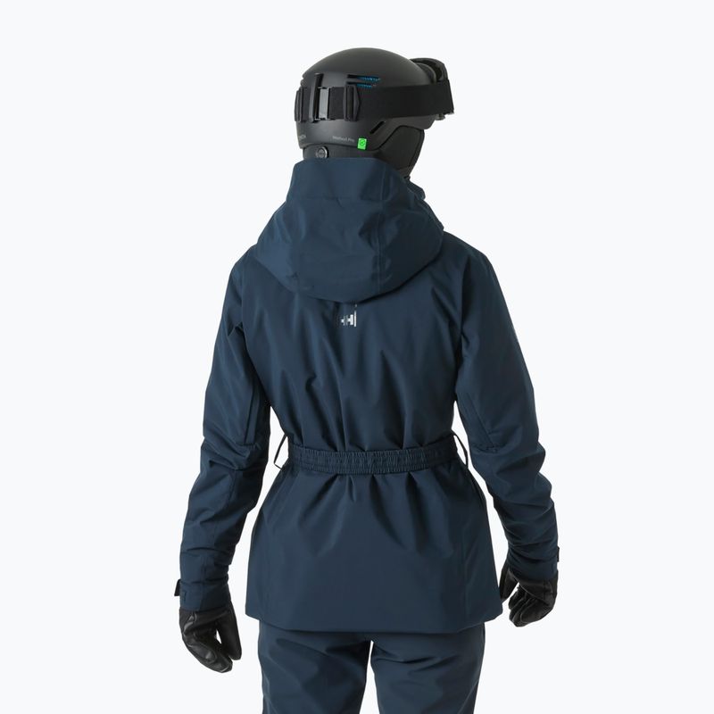 Дамско скиорско яке Helly Hansen Bellissmo Belted navy 2