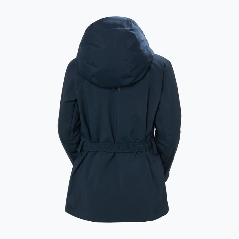 Дамско скиорско яке Helly Hansen Bellissmo Belted navy 10