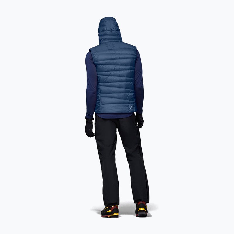 Мъжки елек NORRONA Falketind Down 750 indigo night 3