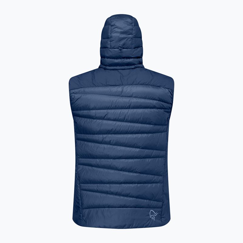 Мъжки елек NORRONA Falketind Down 750 indigo night 7