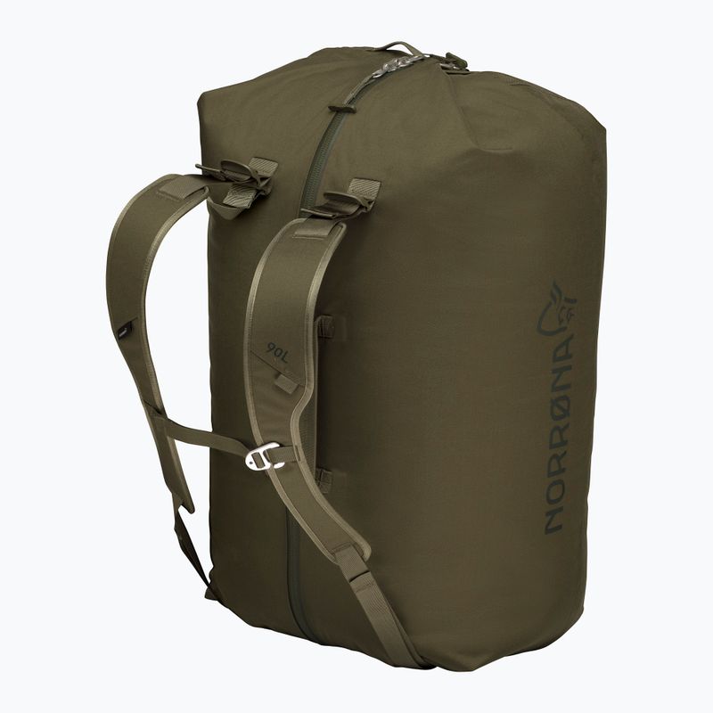 Пътна чанта NORRONA Norrøna Duffel 90 l olive night 3