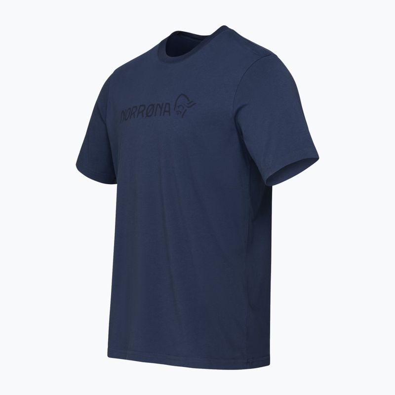 Мъжка тениска NORRONA Cotton Viking indigo night 6