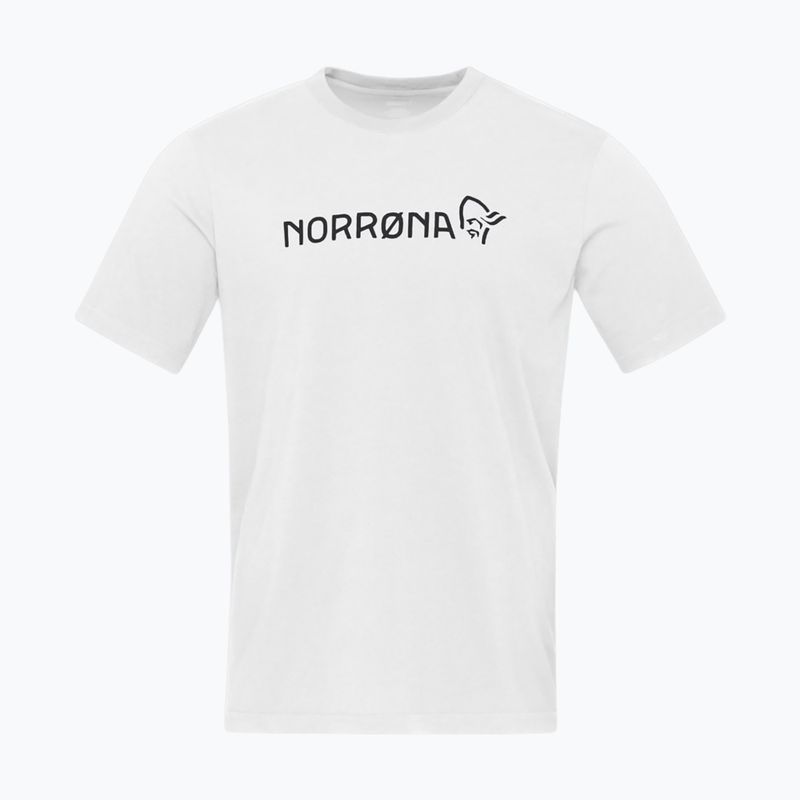 Мъжка тениска NORRONA Cotton Viking pure white 4