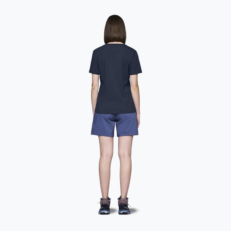 Дамска тениска NORRONA Cotton Viking indigo night/sky captain 3