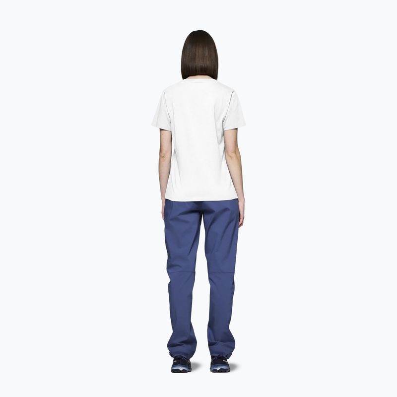 Дамска тениска NORRONA Cotton Viking pure white 3
