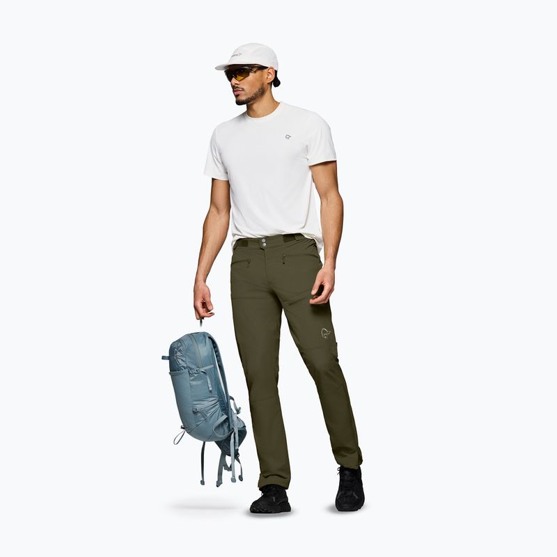 Мъжки панталони за трекинг NORRONA Femund Flex1 Lightweight olive night 2