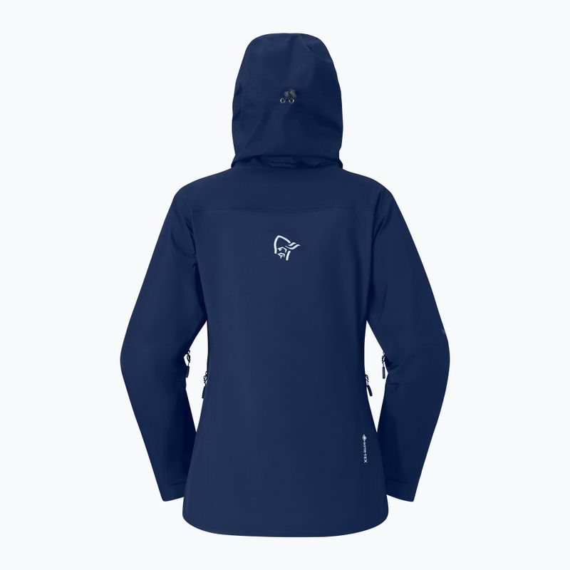 Дамско яке за дъжд NORRONA Falketind Gore-Tex indigo night 6