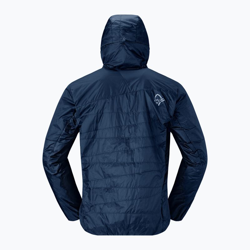 Мъжко ватирано яке NORRONA Faketind Thermo40 Zip Hoodie indigo night 5