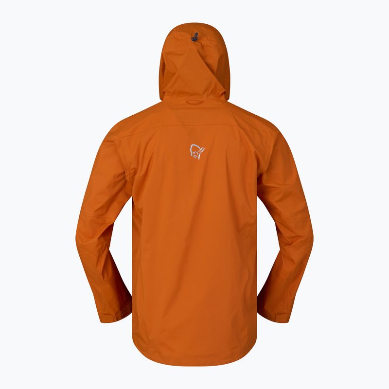 Мъжко яке за дъжд NORRONA Falketind Dri1 gold flame 7