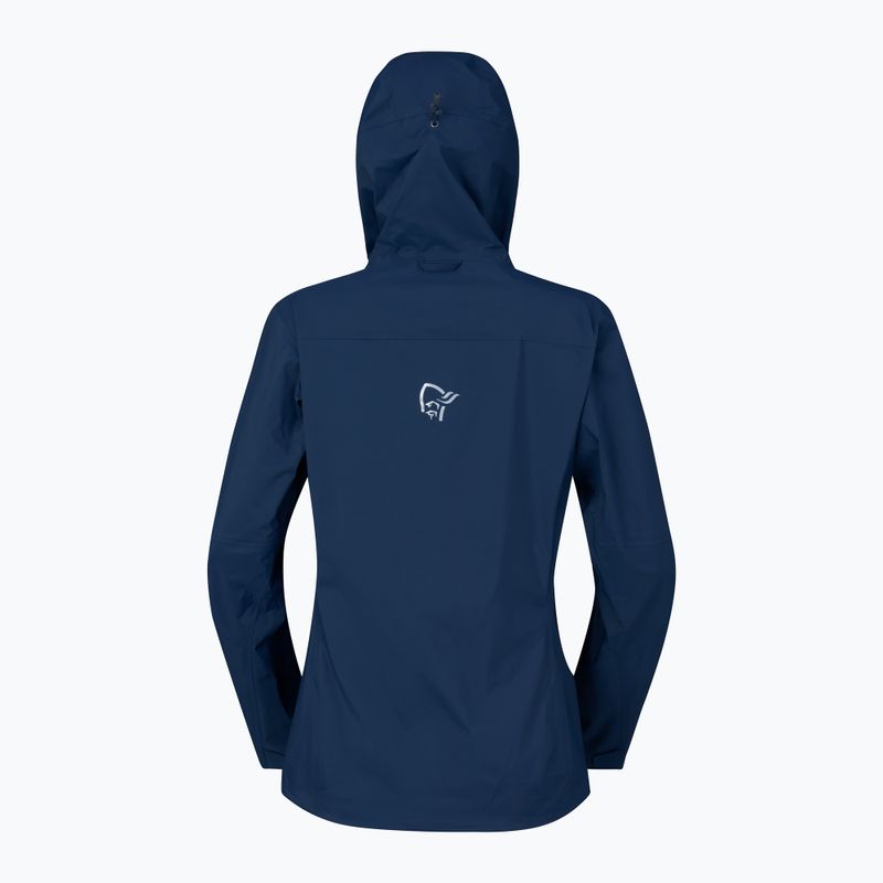 Дамско яке за дъжд NORRONA Falketind Dri1 indigo night 6